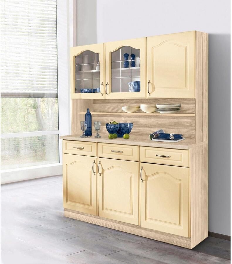 Wiho Küchen Keukenbuffet Linz 120 cm breed in landhuisstijl