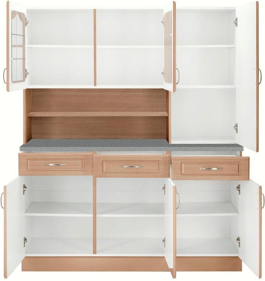 Wiho Küchen Keukenbuffet Linz 150 cm breed in landhuisstijl