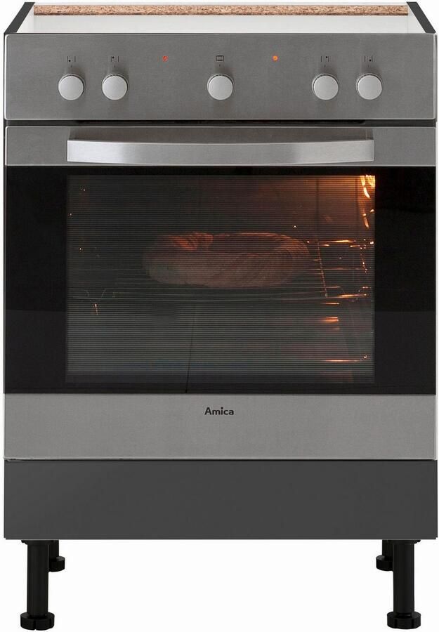 Wiho Küchen Ombouwkast voor oven Simi 60 cm breed met verstelbare voeten zonder werkblad