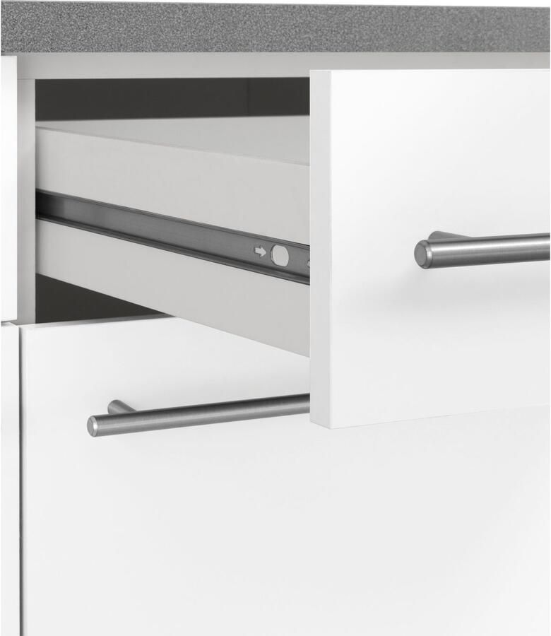 Wiho Küchen Pantry keuken Chicago zonder elektrische apparaten breedte 160 cm