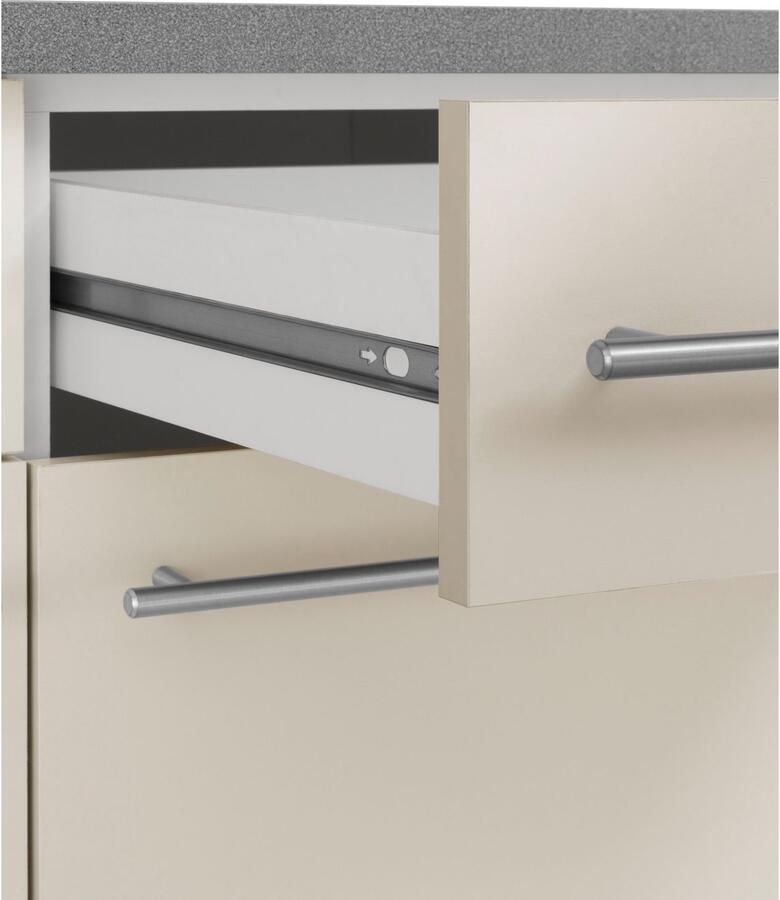 Wiho Küchen Pantry keuken Chicago zonder elektrische apparaten breedte 160 cm