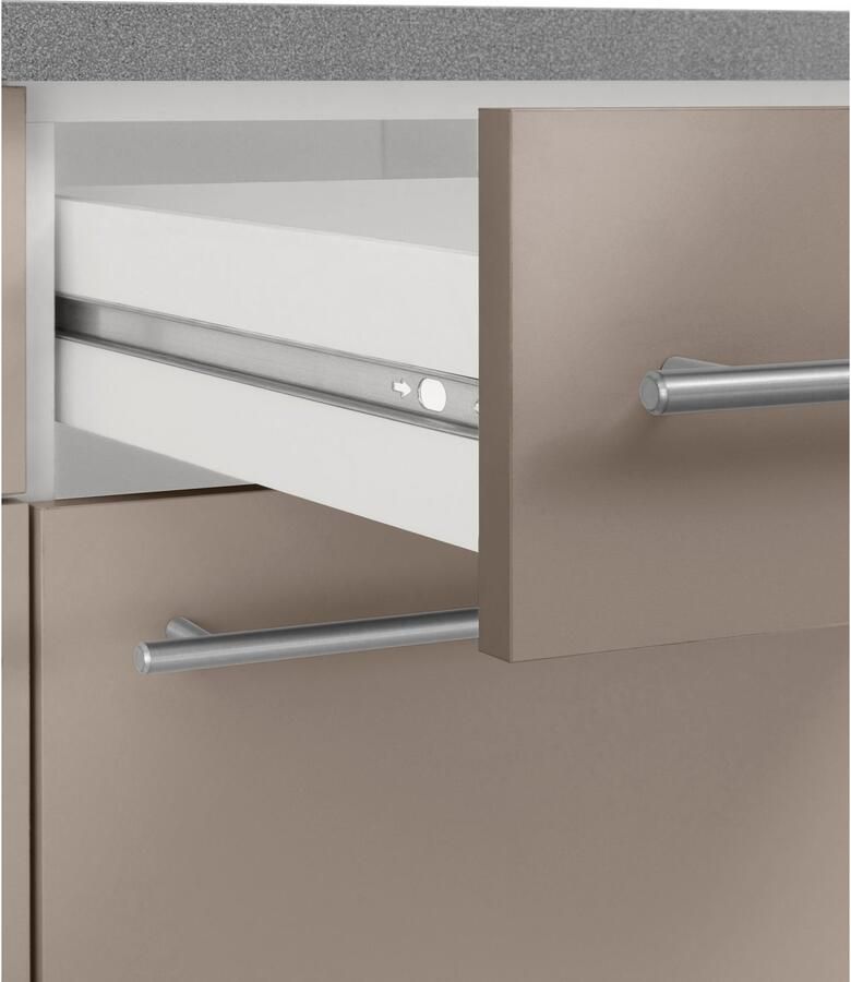 Wiho Küchen Pantry keuken Chicago zonder elektrische apparaten breedte 160 cm