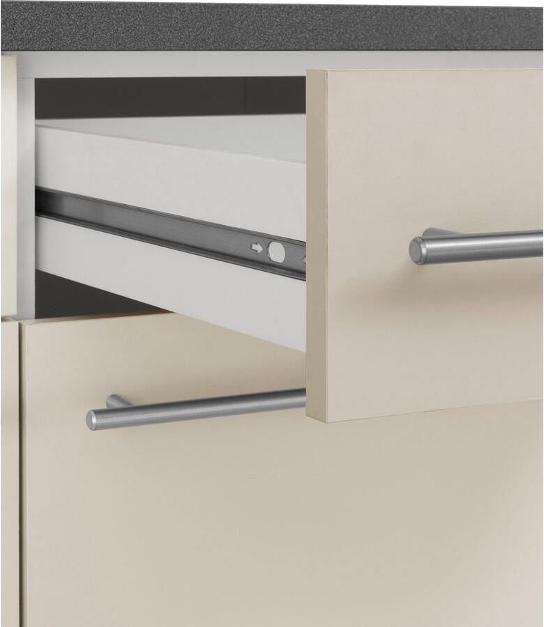 Wiho Küchen Pantry keuken Chicago zonder elektrische apparaten breedte 160 cm