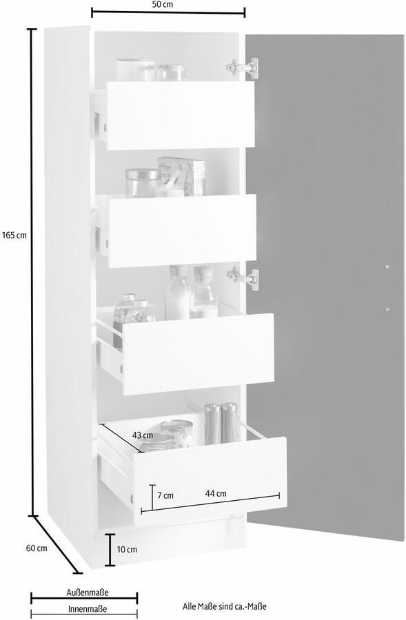 Wiho Küchen Provisiekast Flexi