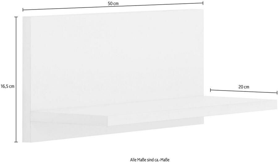 Wiho Küchen Wandrek Flexi2 Breedte 50 cm