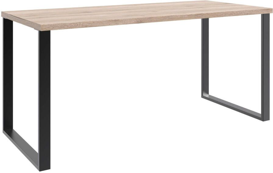 Wimex Bureau Home Desk Met metalen sleevoet in 3 breedten