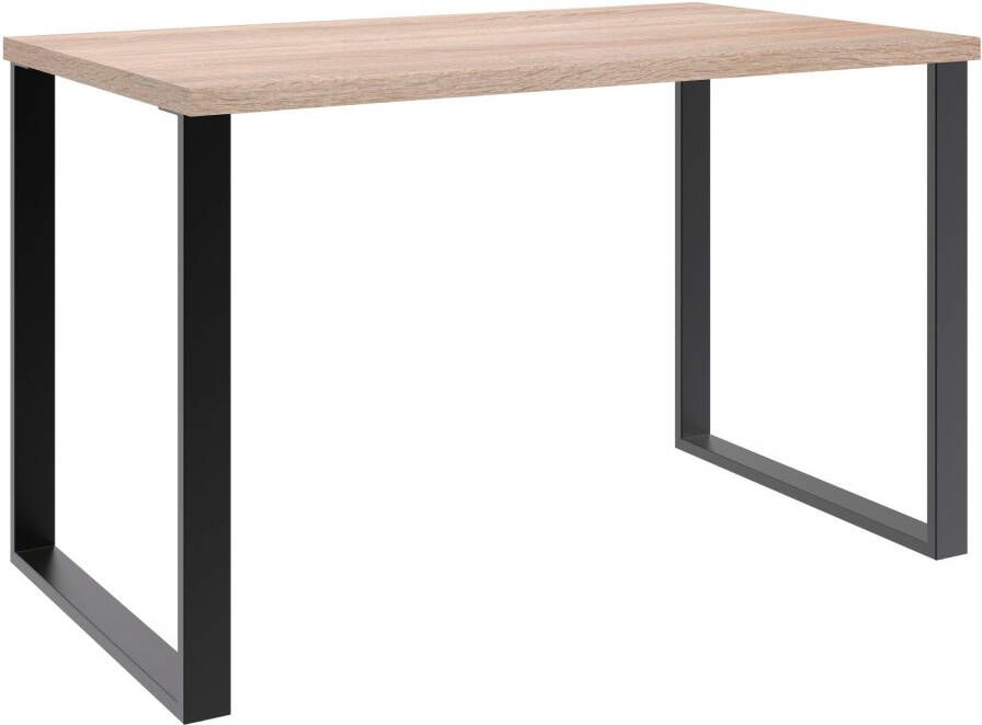 Wimex Bureau Home Desk Met metalen sleevoet in 3 breedten