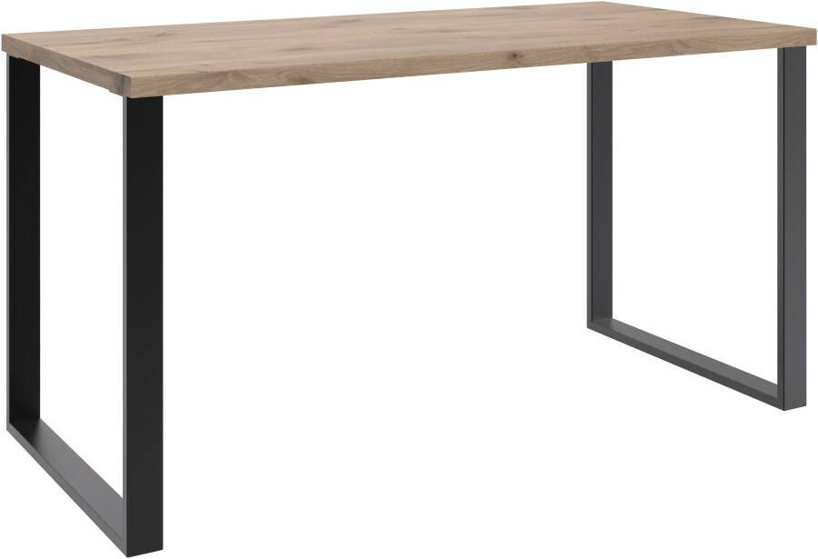 Wimex Bureau Norderney van houtmateriaal en metaal 140x70cm