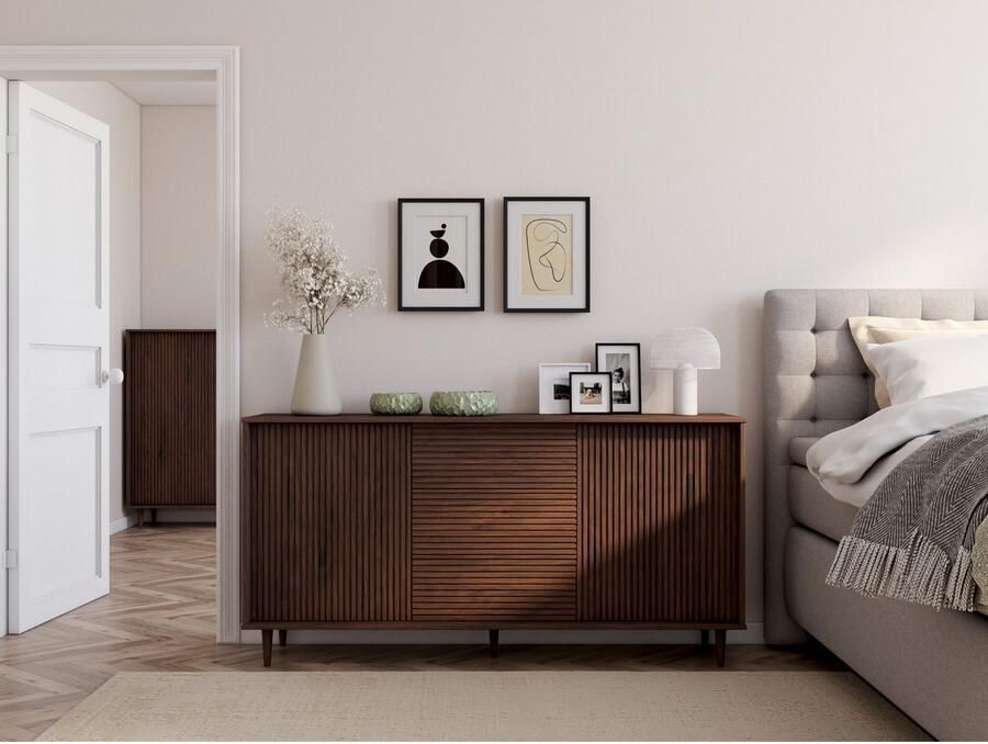 Jockenhöfer Gruppe Boxspring Jessica inclusief 9cm koudschuim topper en 7-zones ttfk-matras (h3 h4 of h4) ligvlak 180x200cm