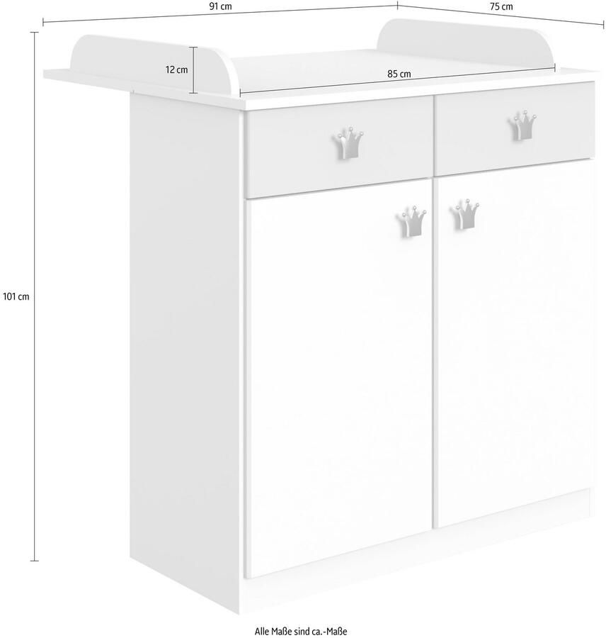 Wimex Commode Cindy2 om te bouwen tot kast