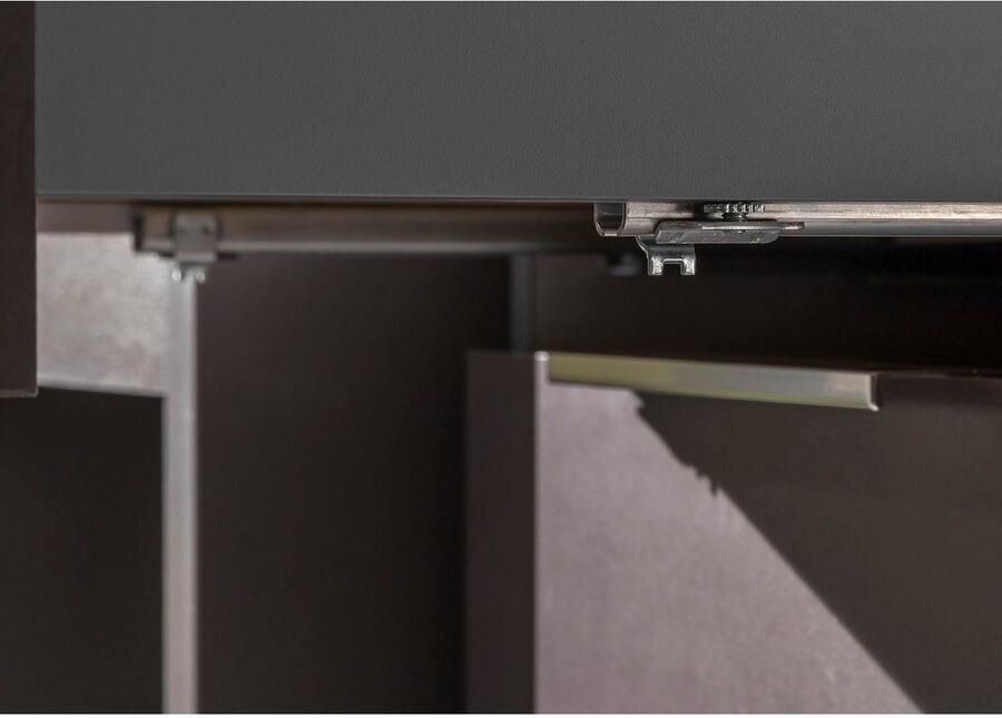 Wimex Nachtkastje Level by fresh to go 3 lades met soft-close functie 54 cm breed 61 cm hoog