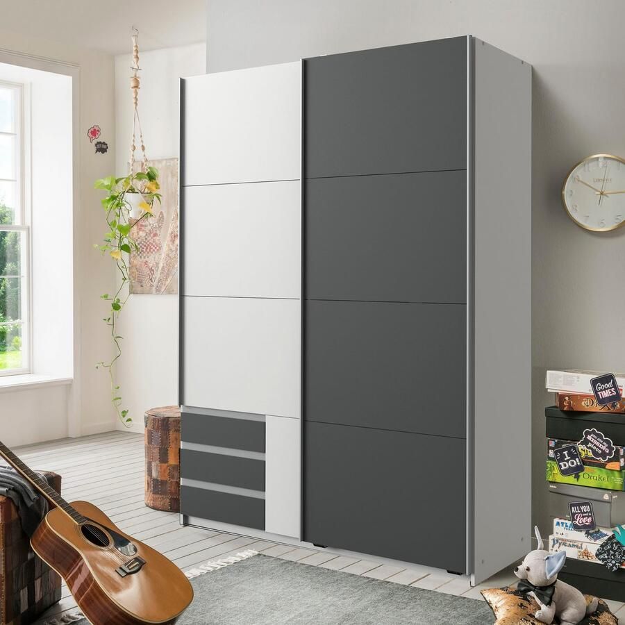 Wimex Schuifdeurkast Emden Met externe lades