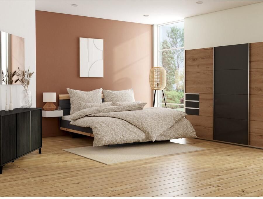 Home affaire Tafelvaas Marenne uit glas met prachtige snede (1 stuk)