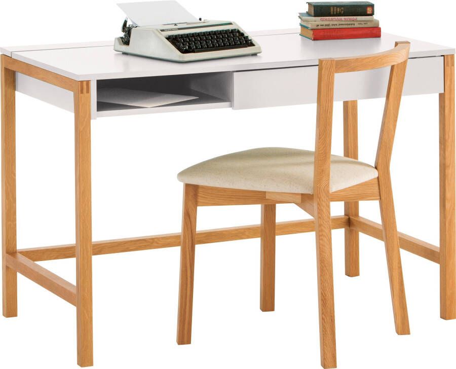 Woodman Bureau Northgate in scandinavisch design breedte 112 cm fsc -gecertificeerd