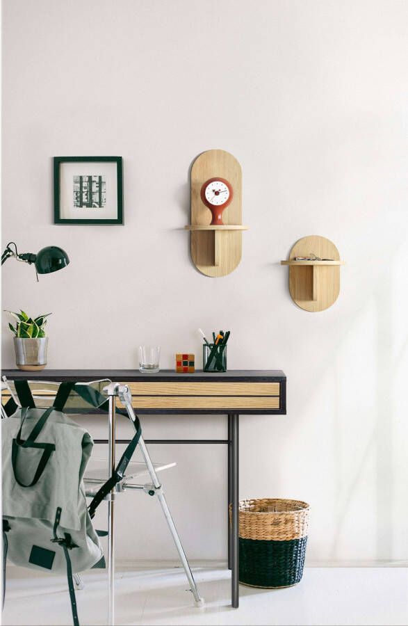 Woodman Stellingkast Soft in een trendy scandinavische look gemaakt van eikenfineer