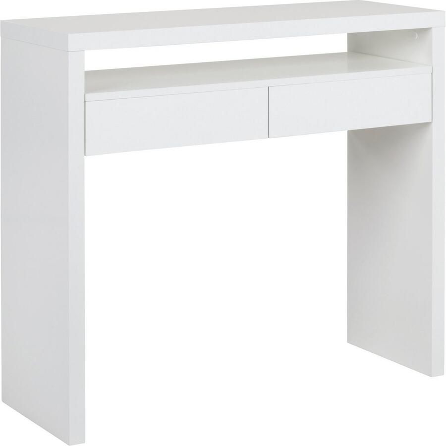 Woodman Bureau Console10 puristisch design breedte 36 56 cm fsc -gecertificeerd