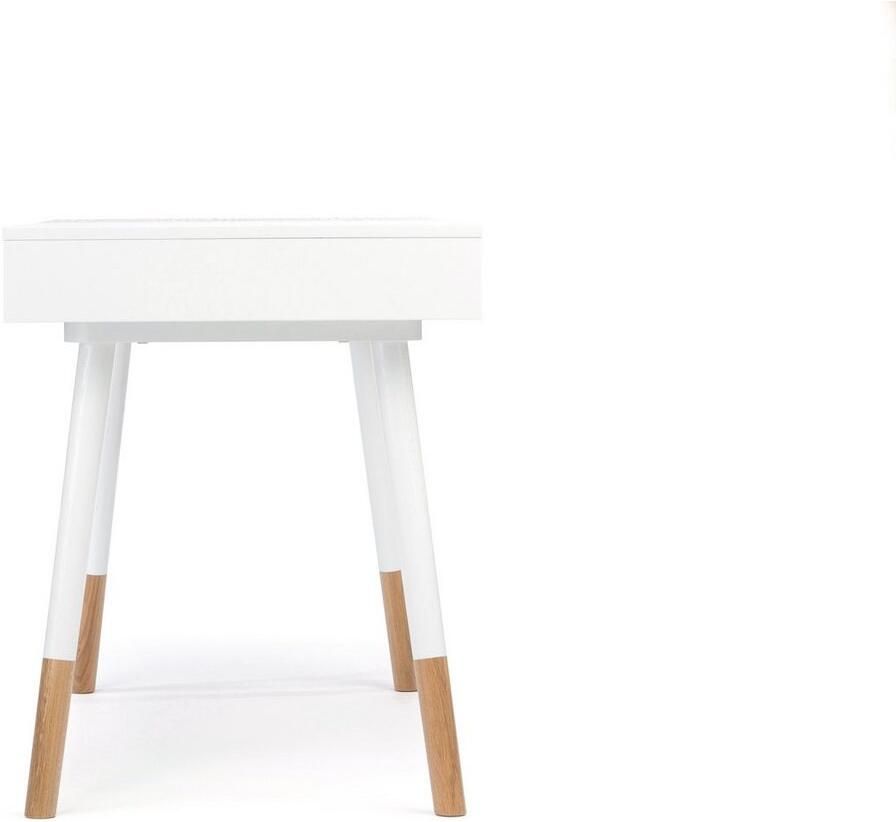 Woodman Bureau Uitzicht op de zon tweekleurig afgeronde massieve poten fsc -gecertificeerd
