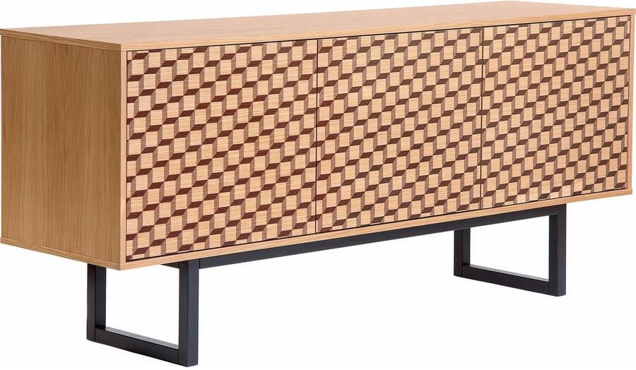 Woodman Dressoir MILLIE Kast met push-to-open functie breedte 175 cm FSC