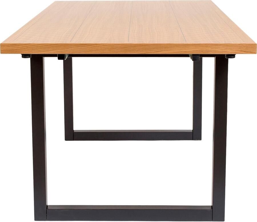 Woodman Eettafel Camden van gedeeltelijk massief berken breedte 80 cm fsc -gecertificeerd