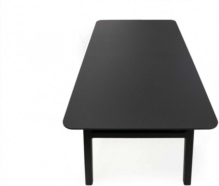 Woodman Eettafel Curved Scandi Design breedte 180 cm uitschuifbaar tot 220 cm FSC -gecertificeerd