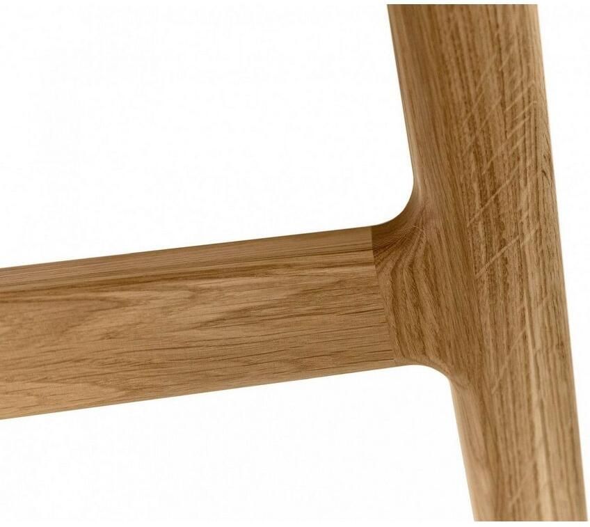 Woodman Eettafel Curved Scandi Design breedte 180 cm uitschuifbaar tot 220 cm FSC -gecertificeerd