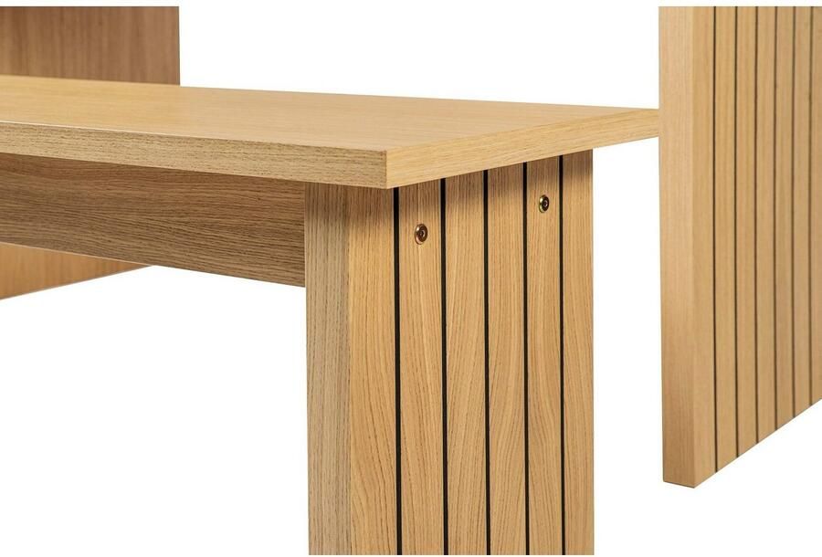 Woodman Eettafel Stripe Houtfineer van eiken FSC -gecertificeerd
