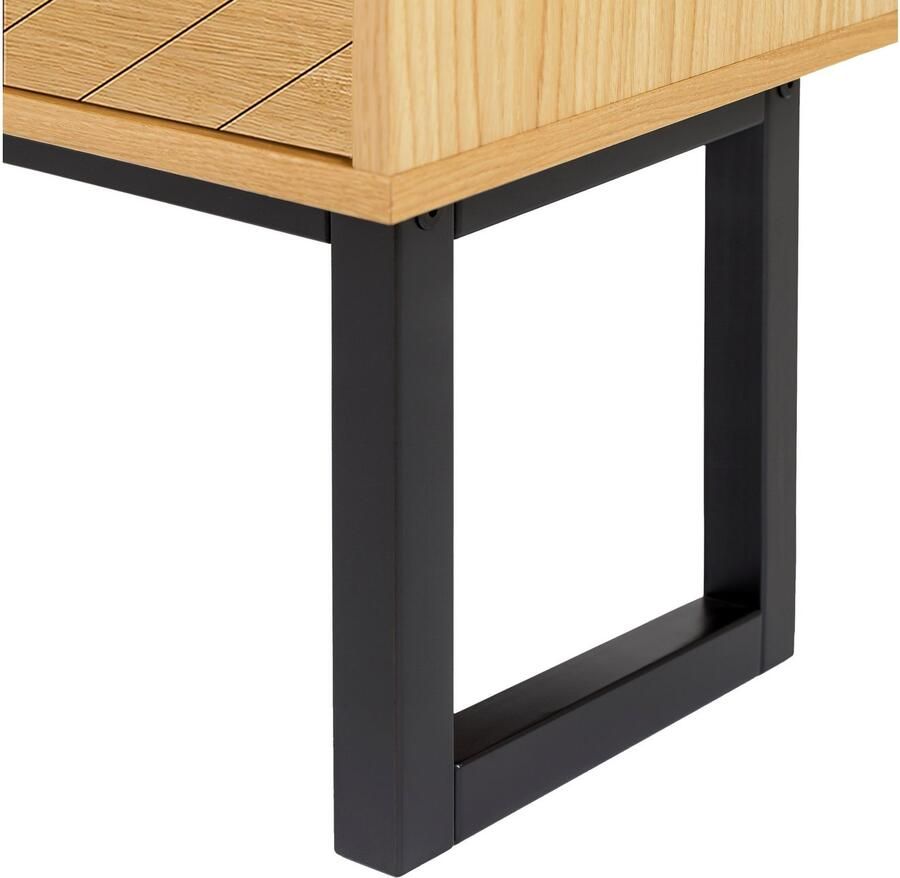 Woodman Highboard Hoge commode in Scandinavisch design FSC -gecertificeerd