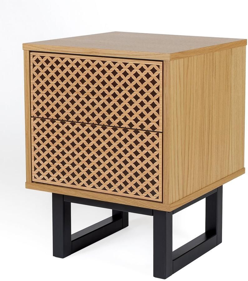 Woodman Nachtkastje Houtfineer van eiken FSC -gecertificeerd