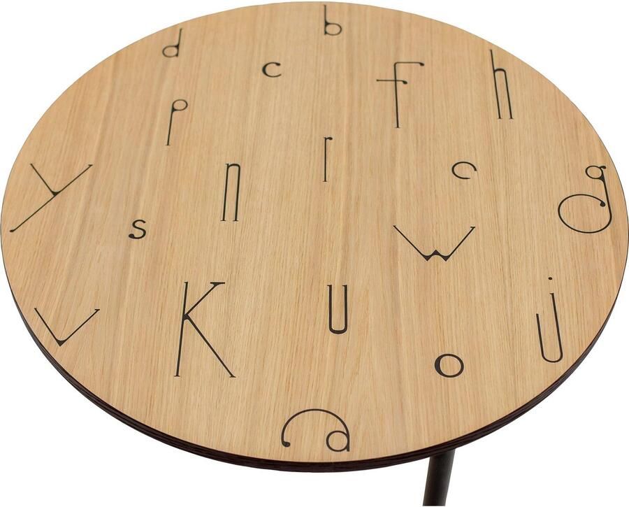 Woodman Salontafel Arty met bijzondere print fsc -gecertificeerd