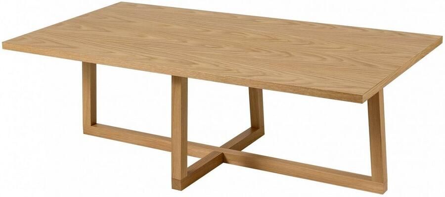Woodman Salontafel Milo Breedte 115 cm frame van massief hout FSC -gecertificeerd