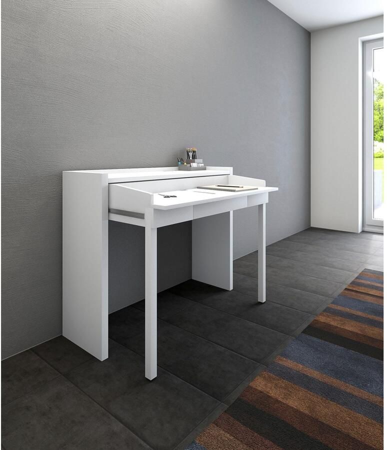 Woodman Sidetable Jens met bureau-functie in extravagant design fsc -gecertificeerd