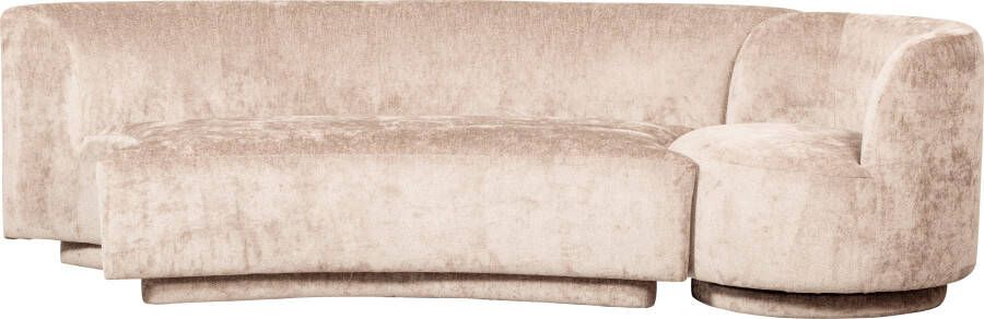 WOOOD 2-zitsbank Popular vrijstaand met grof chenille gevoerd breedte 215 cm