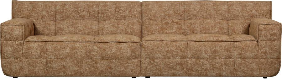 Woood 4-Zits Bank Timor Polyester Caramel Melange 81x297x92