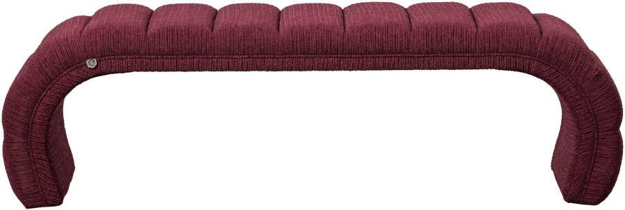 BePureHome Bankje Traffic Polyester Burgundy 47x160x47