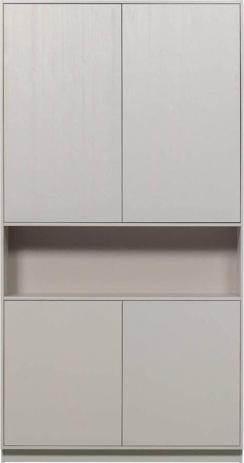 WOOOD | Finca opbergkast 110cm grenen mist | Woonkamer meubels | Bergkast | Kast - Foto 7