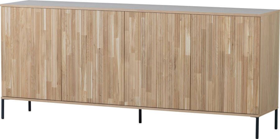 WOOOD Exclusive | Gravure New Dressoir 200cm Eiken Blanke Lak | Woonkamer meubels | Dressoir - Foto 2
