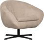 BePureHome Draaifauteuil Desert Polyester Zand 70x85x74 - Thumbnail 2