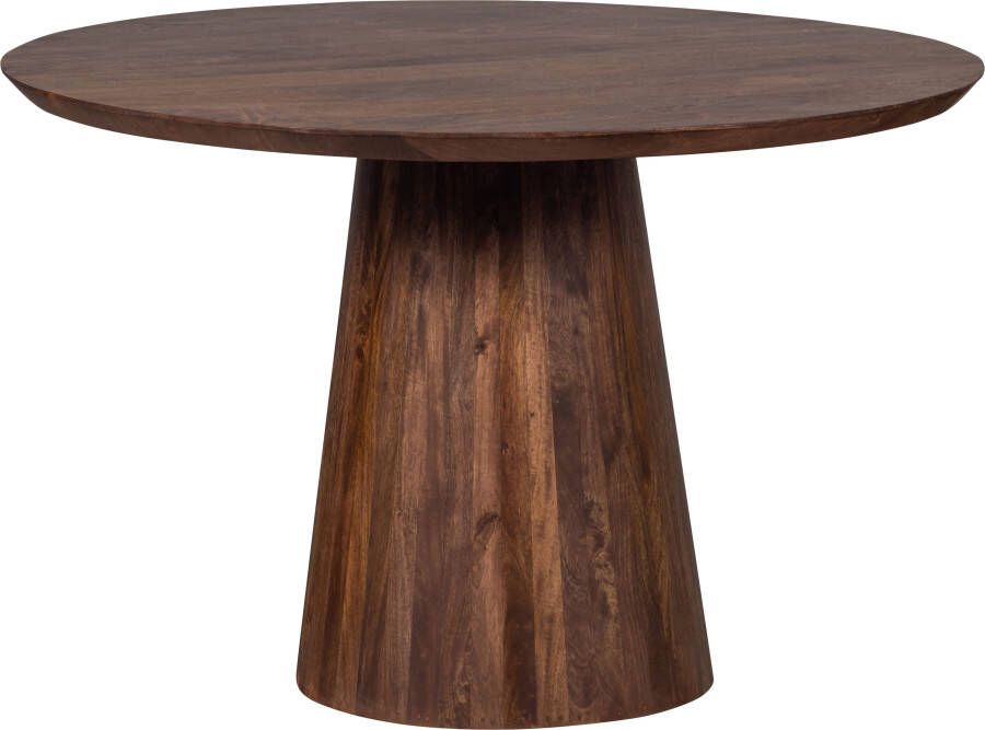 WOOOD Eettafel Limit van mango-hout ronde vorm h 76 cm x ø 130 cm