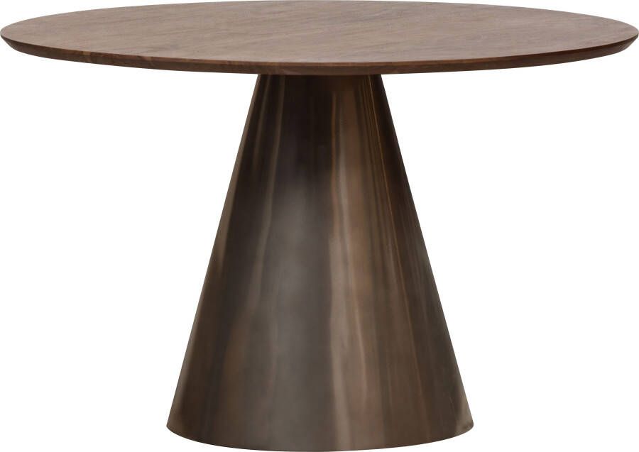 WOOOD Eettafel Maggie ronde vorm van mango-hout h 76 cm x ø 120 cm - Foto 2