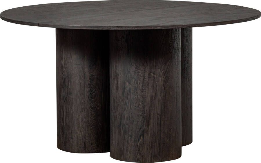 WOOOD Eettafel Oona ronde vorm duidelijk zichtbare houtnerf h 75 cm x ø 140 cm