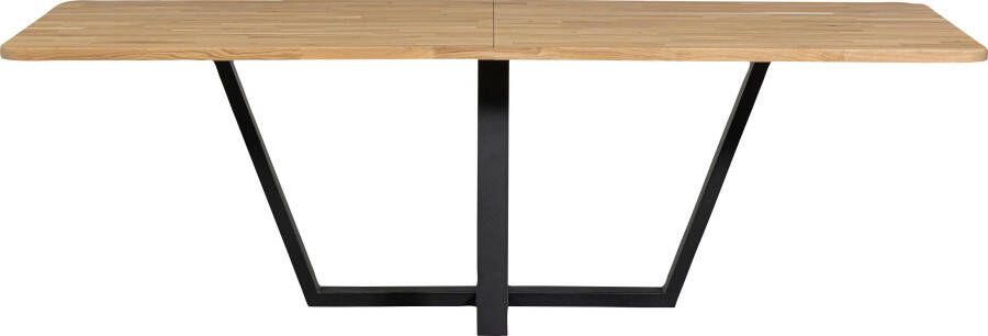 WOOOD Eettafel Tablo Hout gedeeltelijk massief rechthoekige vorm H 77 cm x B 240 x D 100 cm - Foto 2