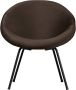 WOOOD Exclusive Fauteuil Moly Velvet Dark Night - Thumbnail 2