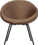 WOOOD Exclusive Fauteuil Moly Velvet Toffee - Thumbnail 2