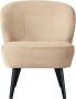 WOOOD Fauteuil Sara Polyester Naturel 71x59x70 - Thumbnail 2