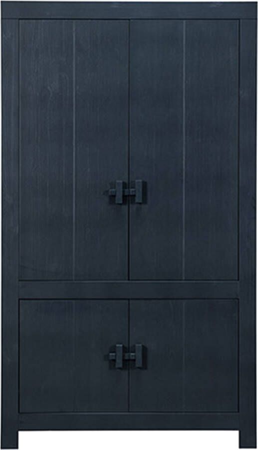 WOOOD Highboard Benson Breedte 53 cm x Hoogte 138 cm