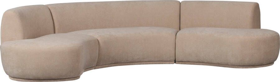 WOOOD Megabank Batavier Halfrond bank breedte 336 cm