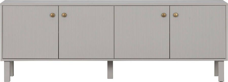 WOOOD | Madu Tv-meubel Grenen Wolkengrijs | Woonkamer meubels | Tv-dressoirTv-meubel - Foto 8