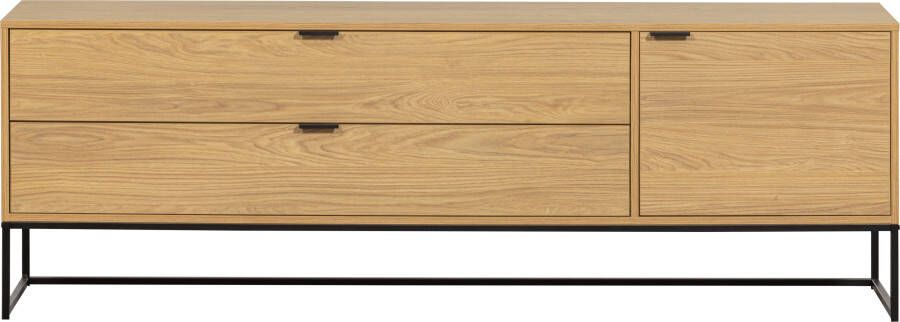 WOOOD Tv-meubel Silas Commode twee lades en een deur breedte 180 cm