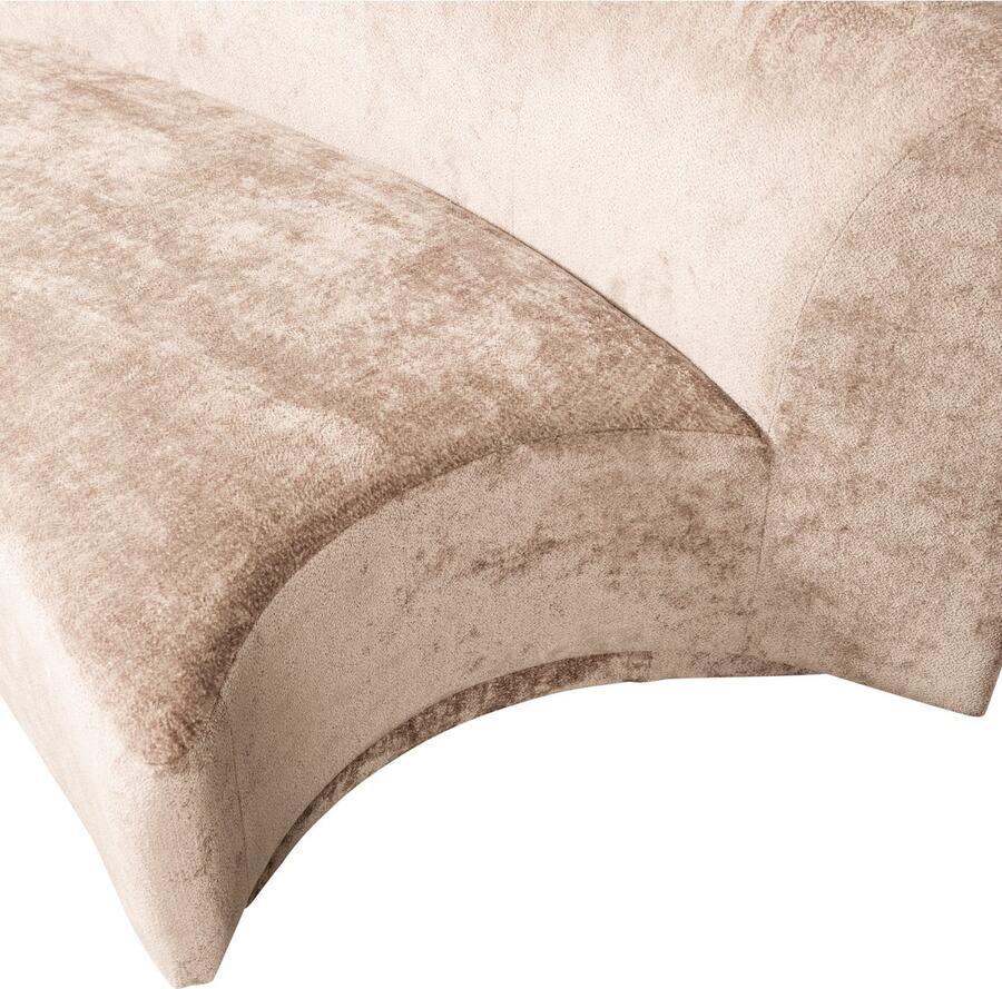 BePureHome | Popular 2-zitsbank bankje naturel | Zitmeubels woonkamer | 2-zitsbank - Foto 2