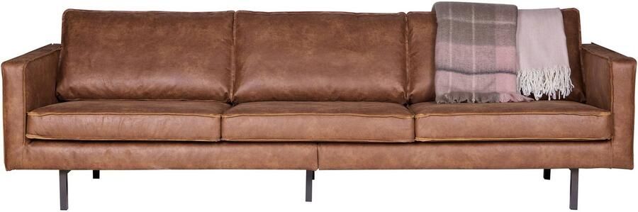 BePureHome | Rodeo 3-zitsbank Cognac | Zitmeubels woonkamer | 3-zitsbank - Foto 7